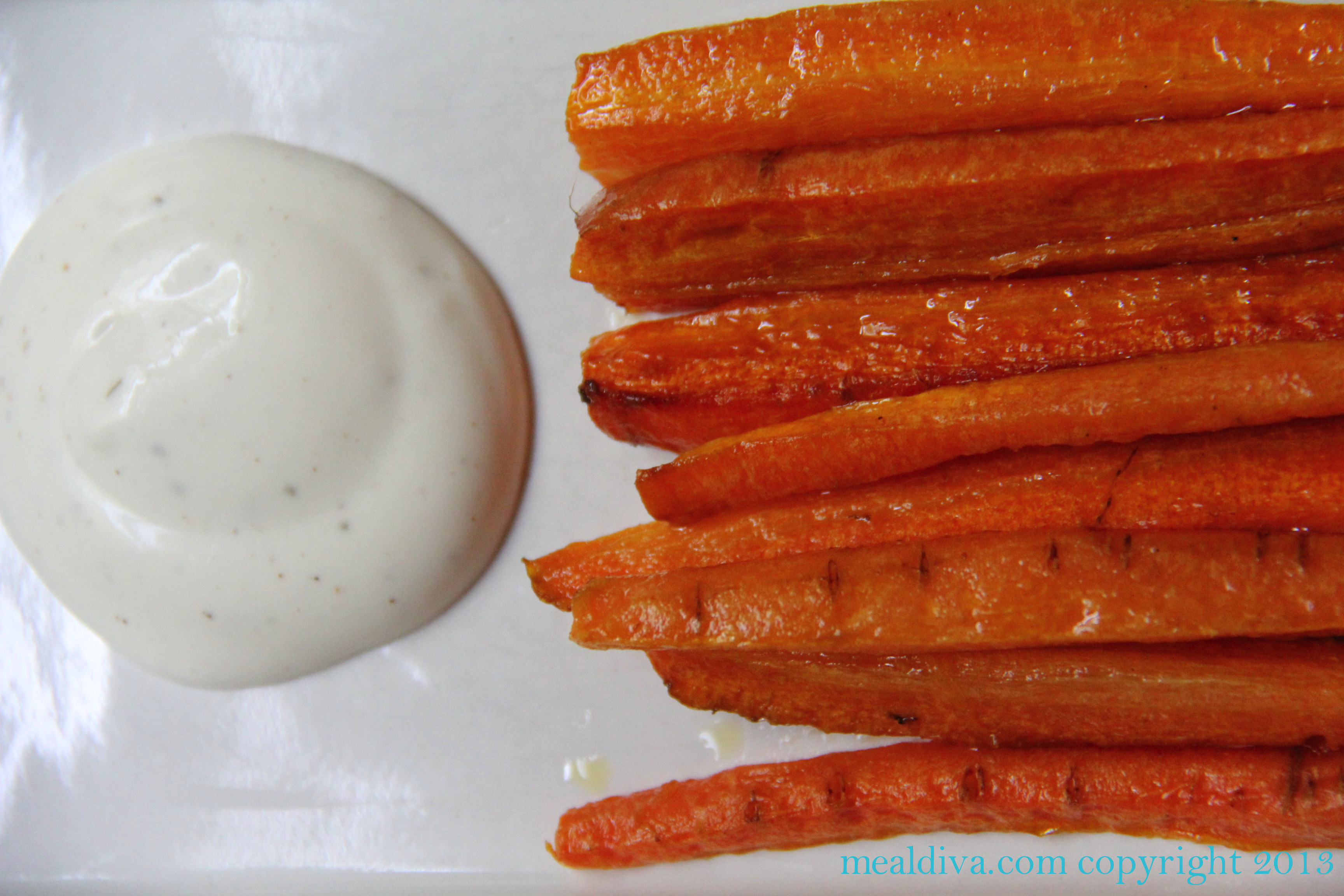 Fall Carrot and Sweet Potato “Fries”