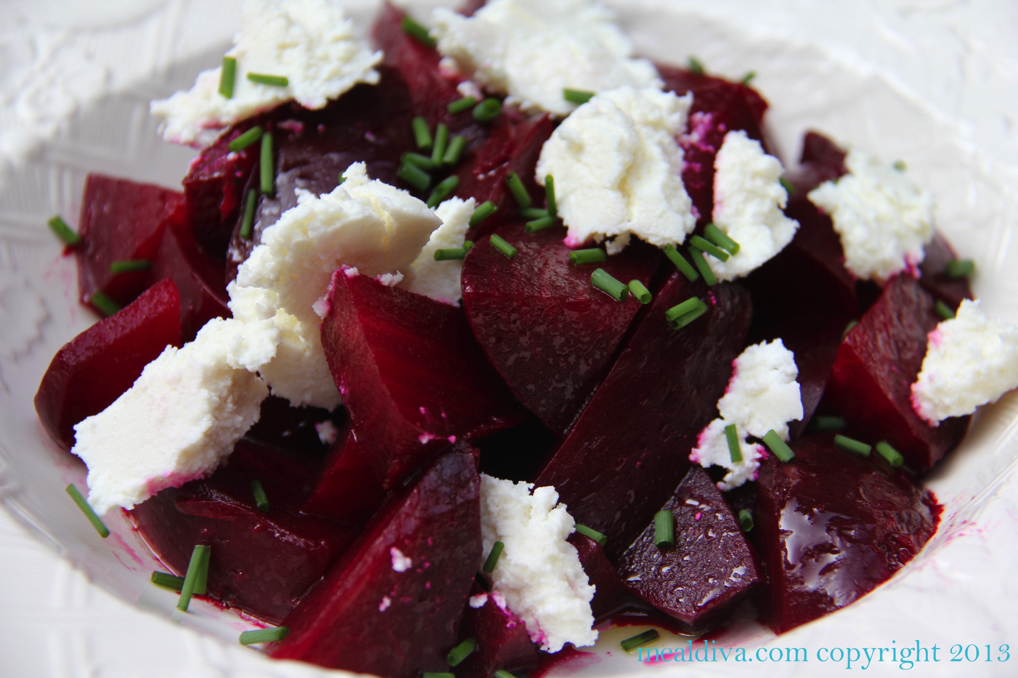 Valley Shepherd Inspired: Beets with Ricotta