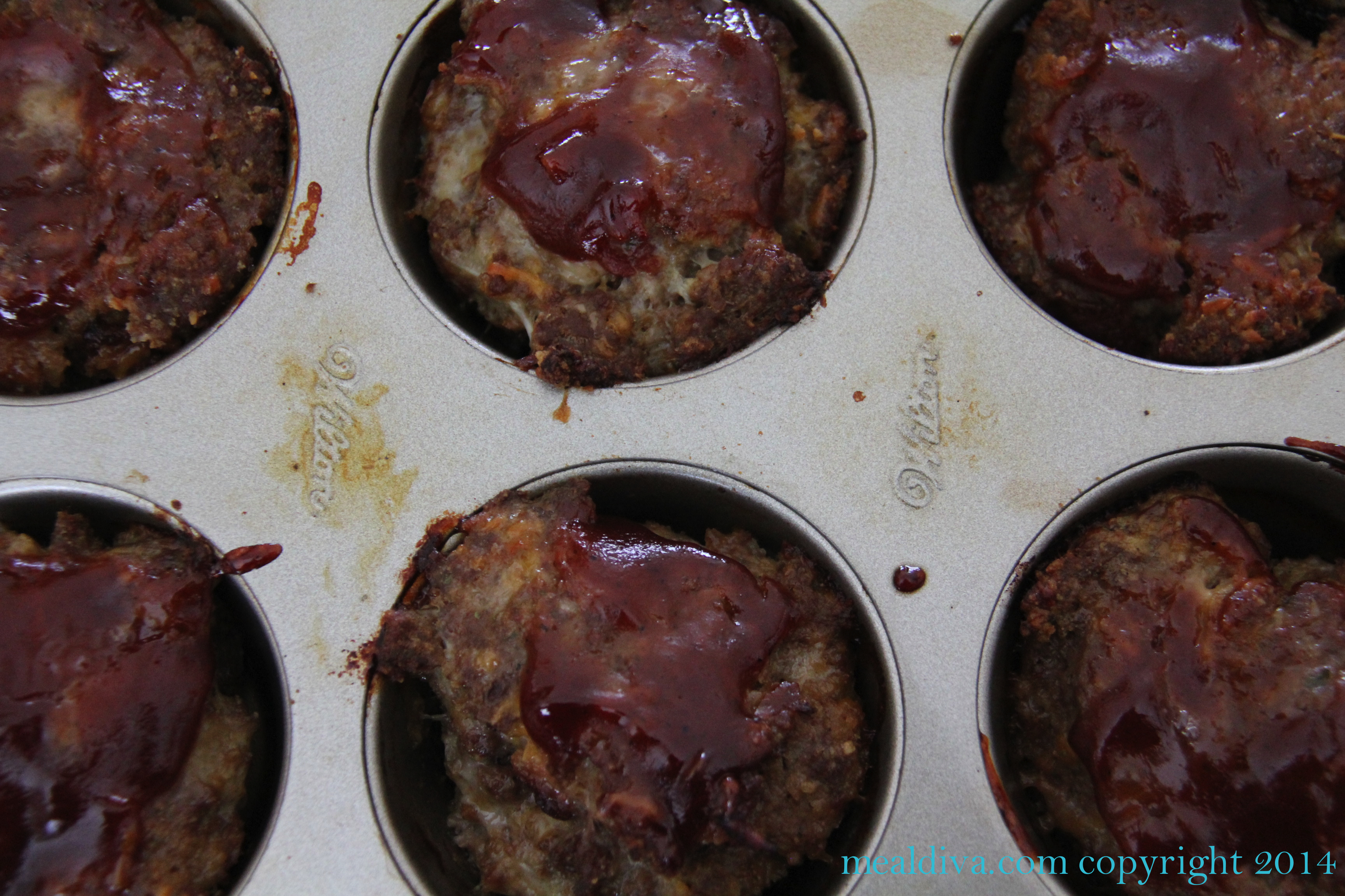 Momma’s Meals BBQ Bacon Meatloaf Cups