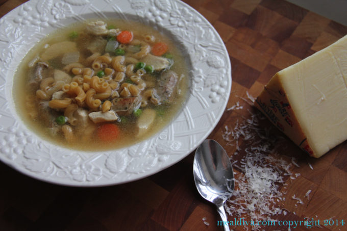 Easy Peasy Sausage and Chicken Soup
