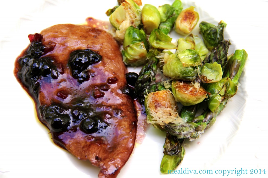 easy baked asparagus brussel sprouts 2