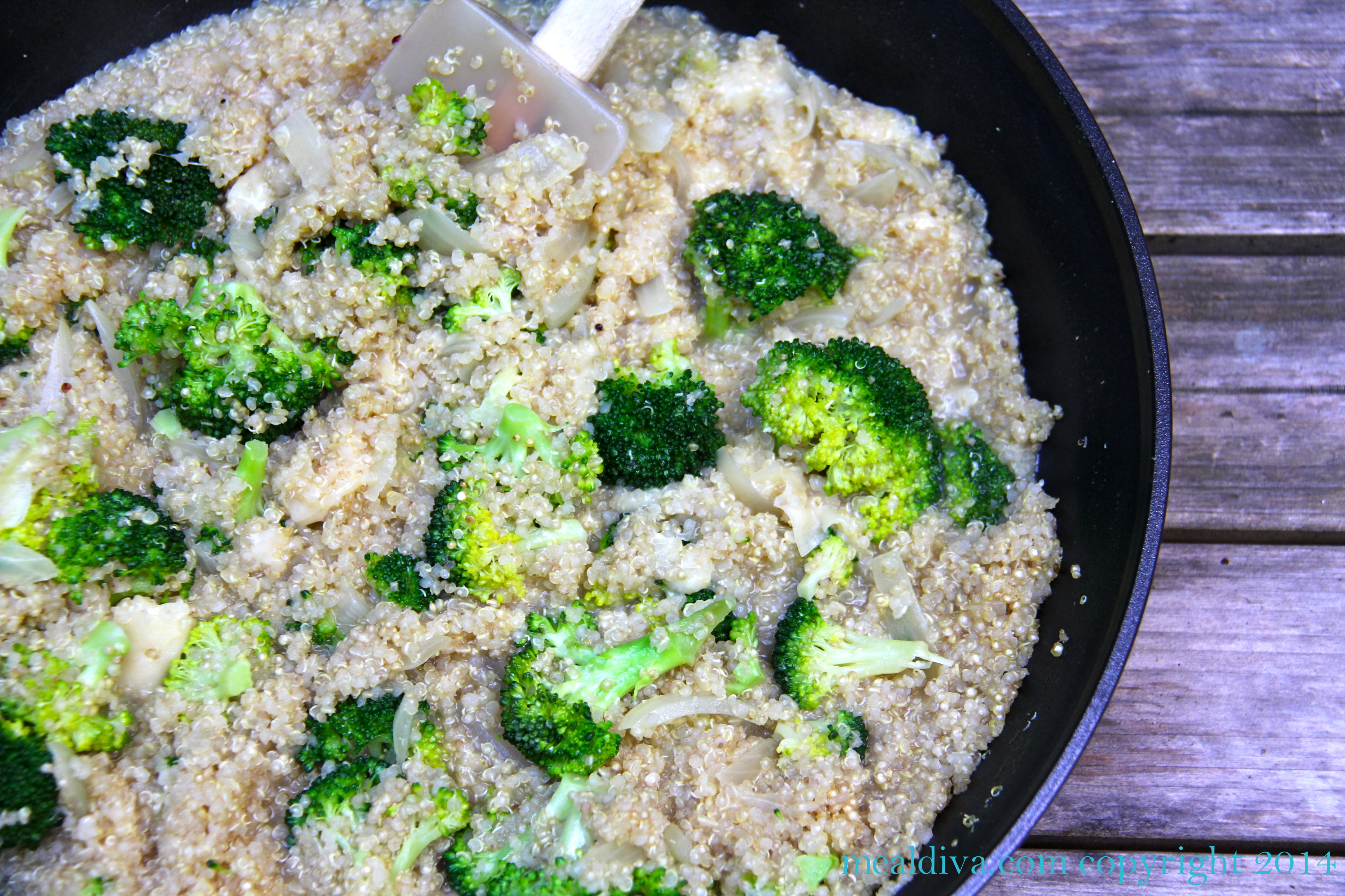 Quinoa Risotto with Broccoli