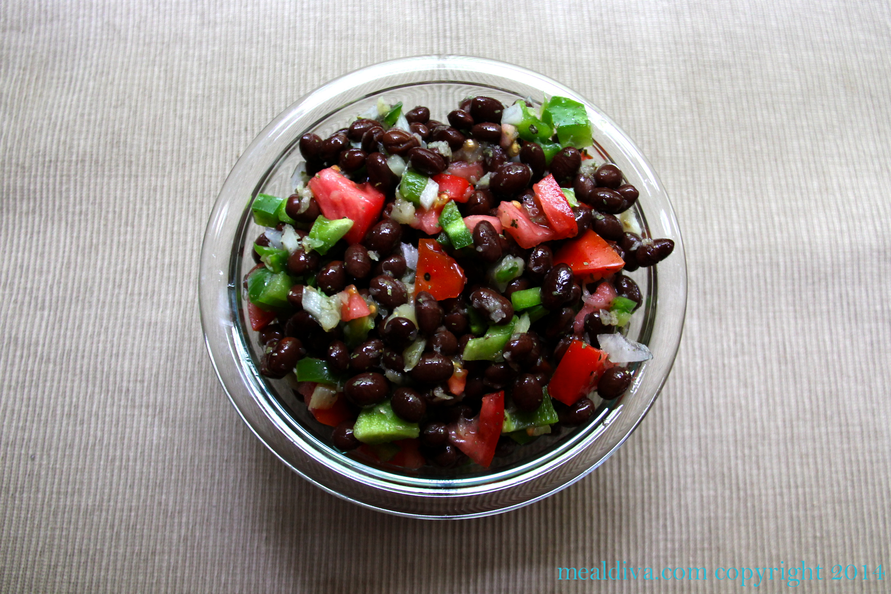 amazing black bean salad 1