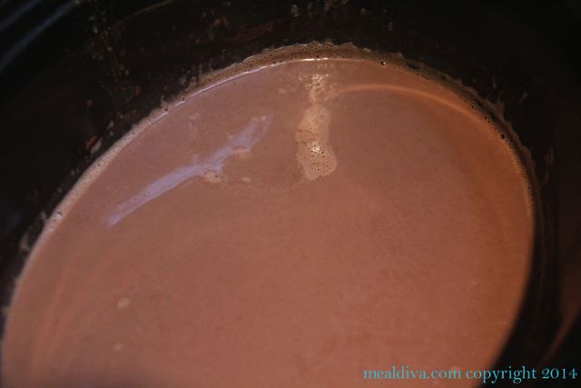 crockpot hot chocolate 1
