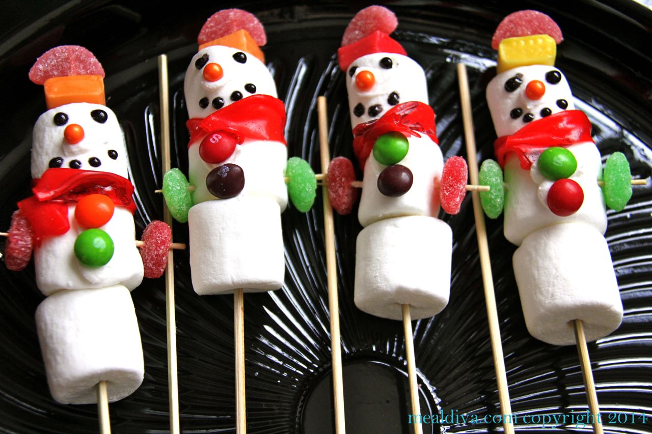 Gluten-Free Marshmallow Snowmen