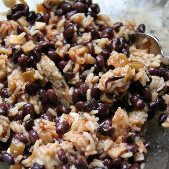 Easy Bean and Rice Wraps #WeekdaySupper — MealDiva