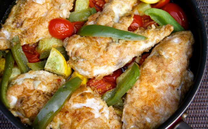 one pan chicken feature