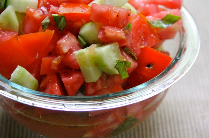 Delicious Tomato Salad