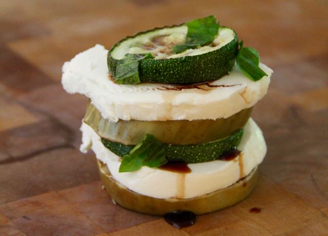 Eggplant Zucchini Salad Feature