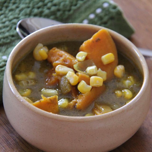 crockpot sweet potato corn stew