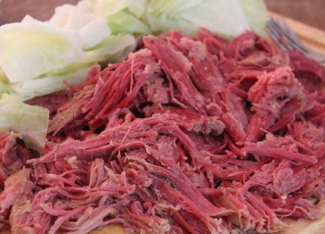 Super Simple Crockpot Corned Beef and Cabbage