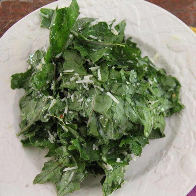 Kale Salad Parmesan