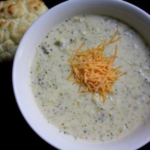 broccoli cheddar soup 1