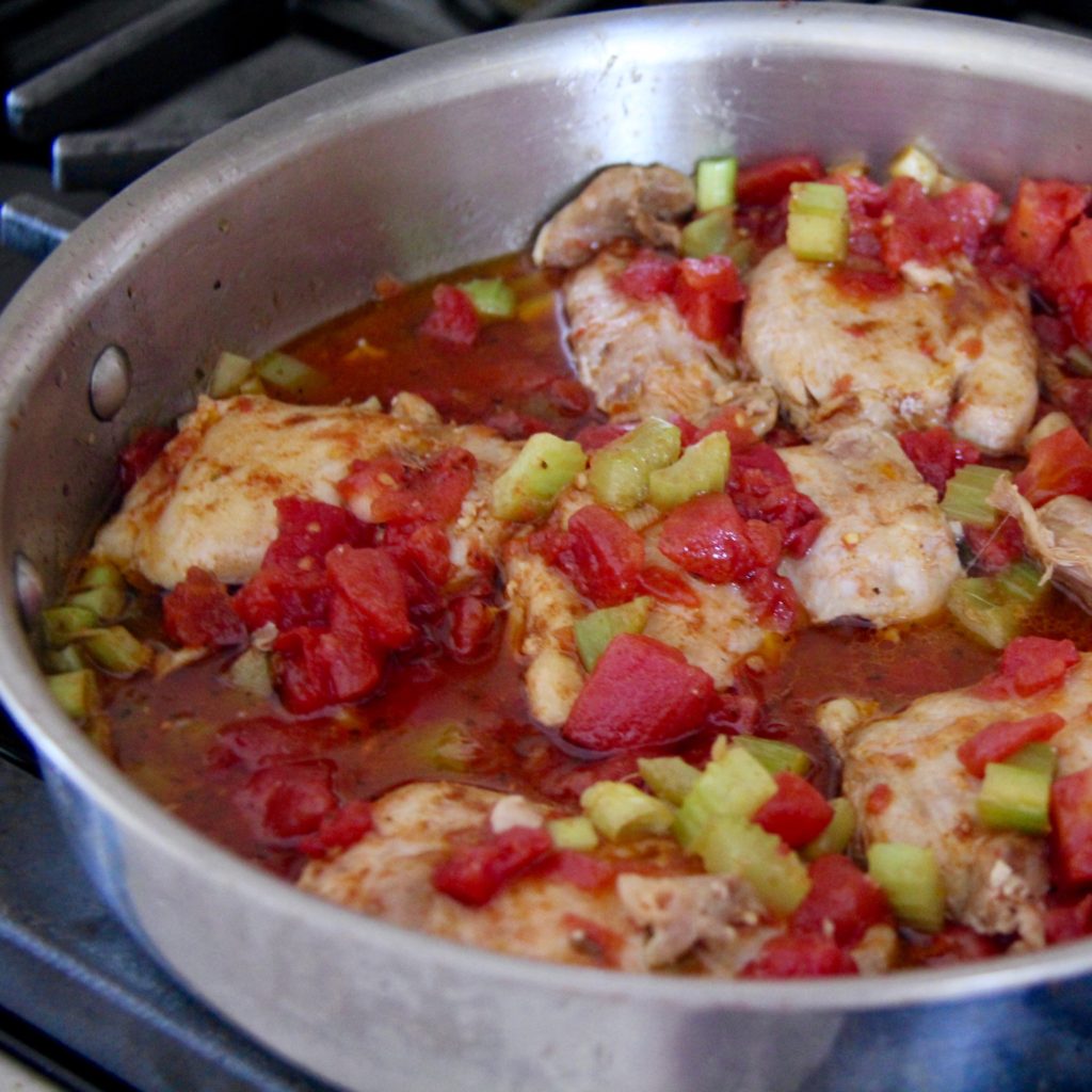 stove-top-spanish-chicken-thighs-mealdiva