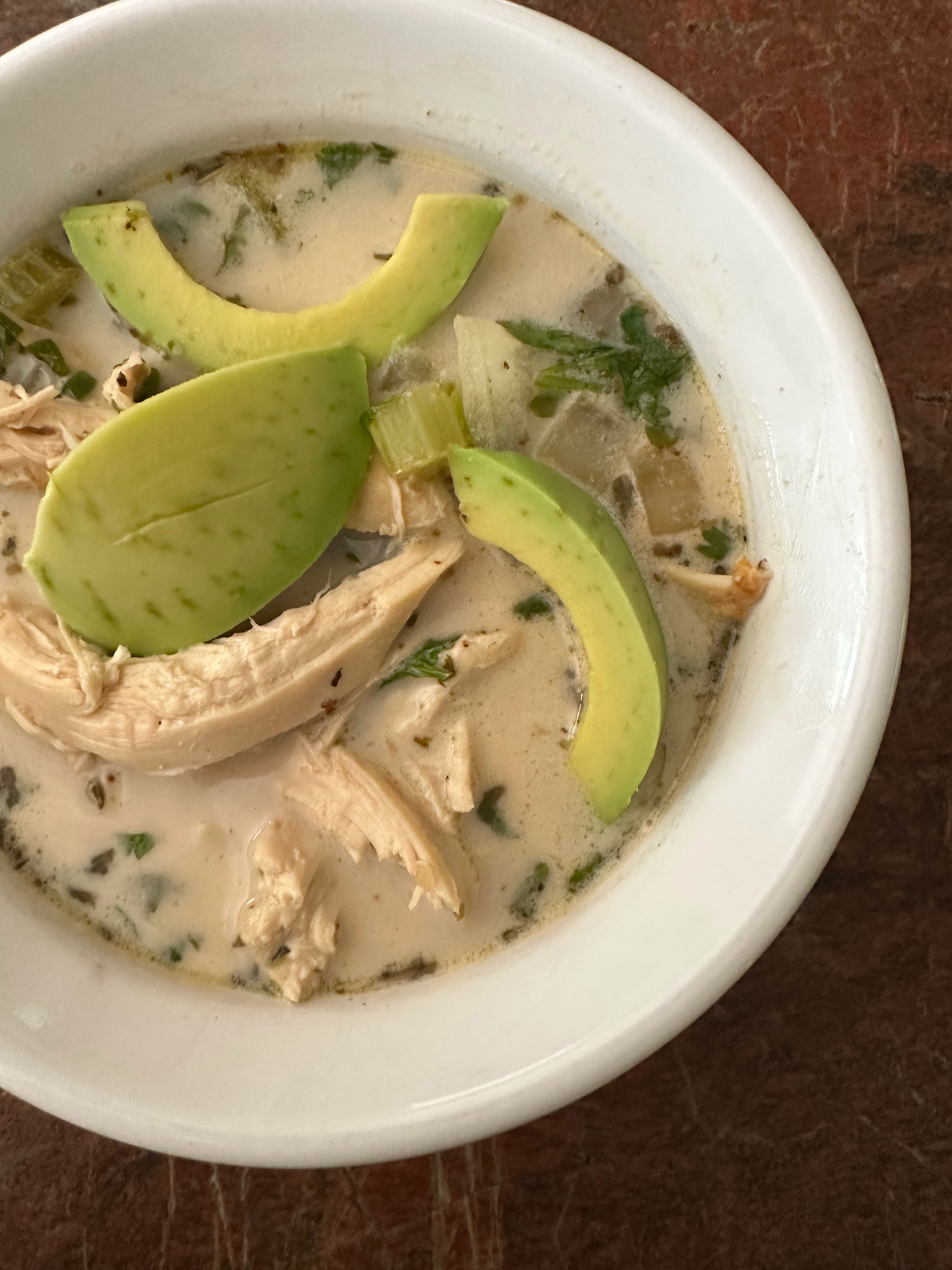 Easy Lime Coconut Chicken Soup