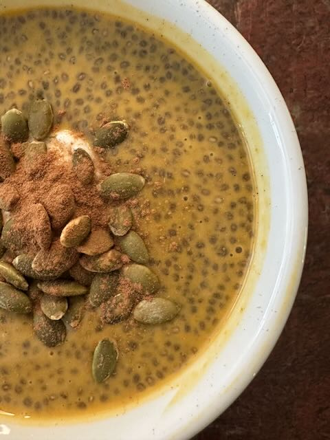 Pumpkin Spice Chia Breakfast Pudding