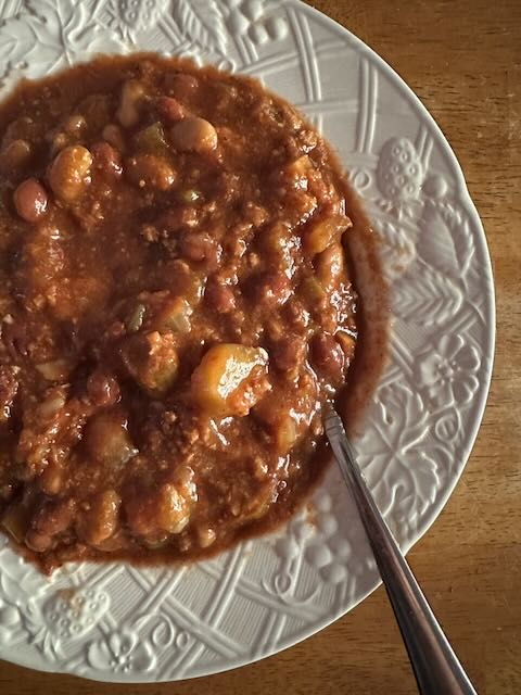 Easy Crockpot Turkey Chili